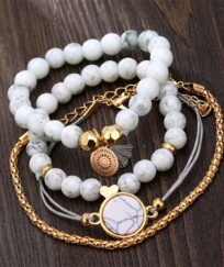 Bracelet Boho en Marbre
